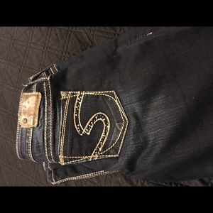 Silver jeans