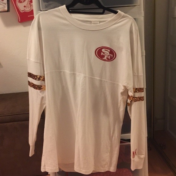 VS PINK 49ers Long Sleeve