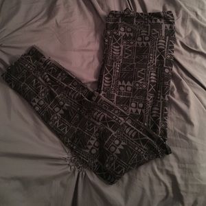 LulaRoe tall & Curvy leggings black