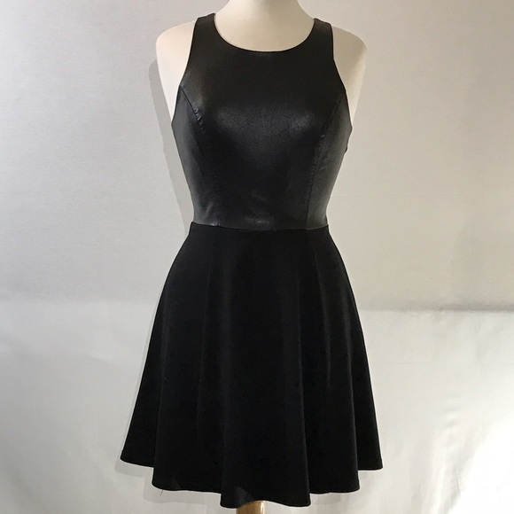 Forever 21 Contemporary Black Skater Dress