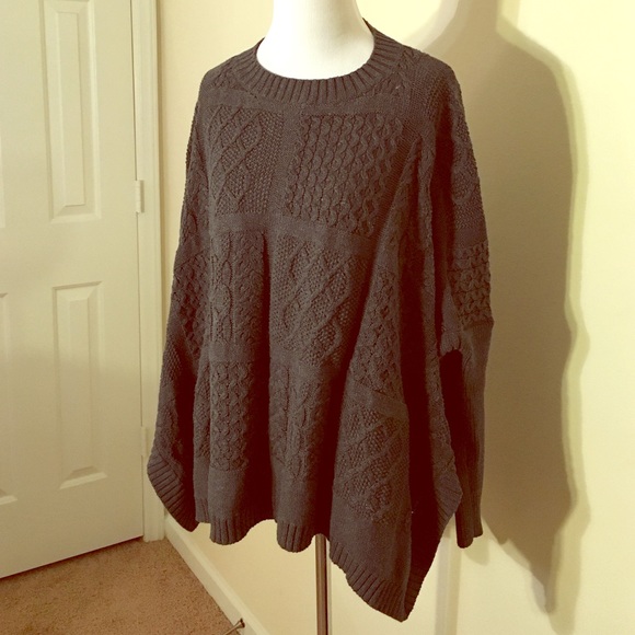 Cabi patchwork loose sweater.
