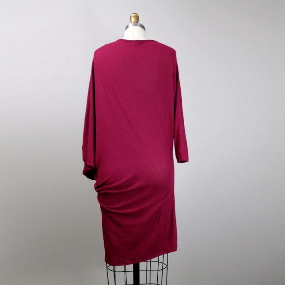 BRUSHED HACCI OFF THE SHOULDER SWEATER DRESS - Picture 4 of 6