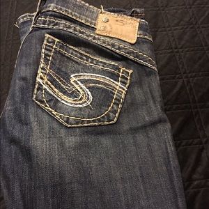 Silver jeans
