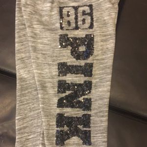 Pink boyfriend fit sequence vs pink sweats