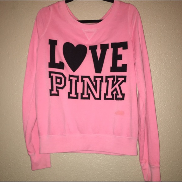Pink Victoria's Secret Sweater