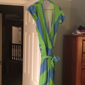 Lilly Pulitzer wrap dress