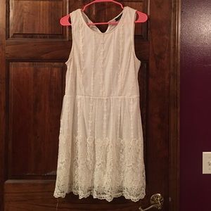 White dress from deb in xl juniors