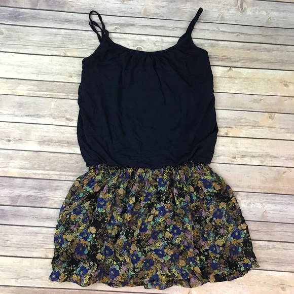Ella Moss Floral chiffon Skirted Dress