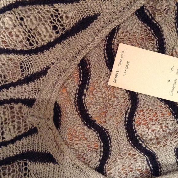 BCBG Sleeveless Knit Sweater, M, NWT - Picture 3 of 7