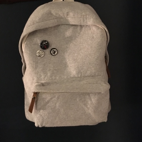 Brandy Melville grey backpack