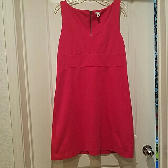 J Crew red dress