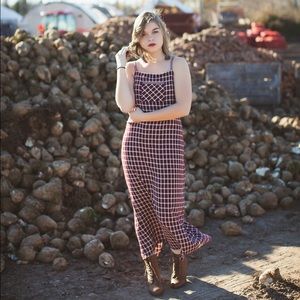 Vintage Plaid Dress