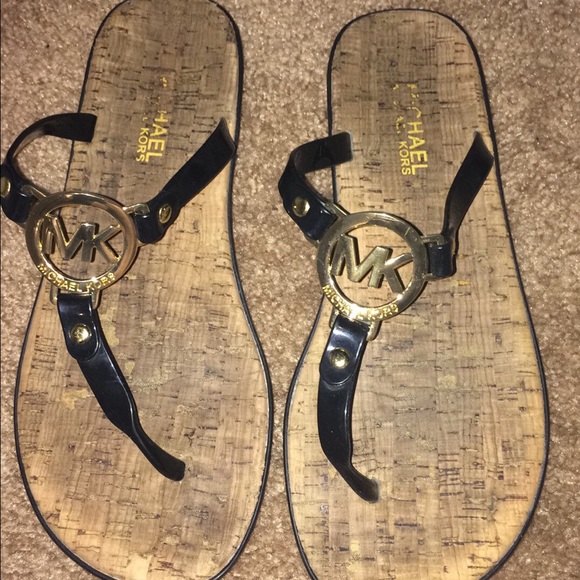Black Michael Kors Sandals