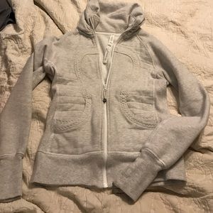 Lululemon Hoodie! Grey size 4. So cute