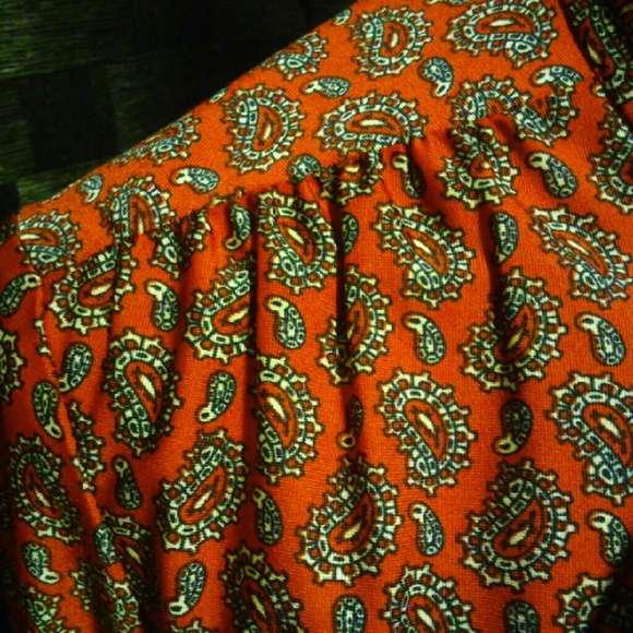 Beautiful Vintage Paisley Blouse - Picture 3 of 4