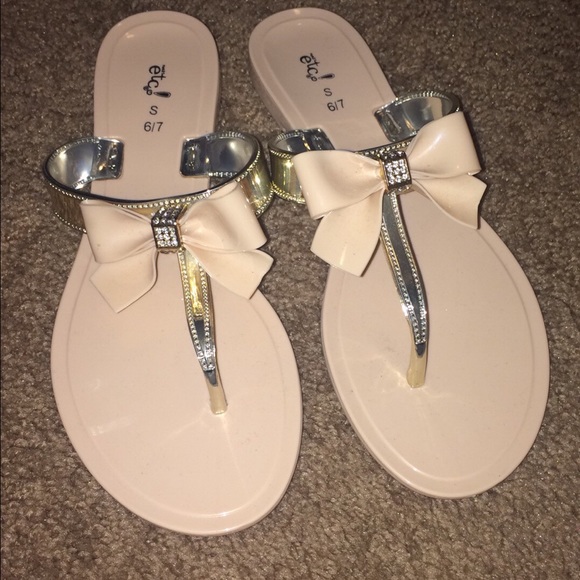 Tan sandals