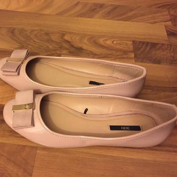 Cute blush ballerina flats