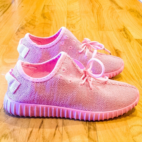 new pink yeezys