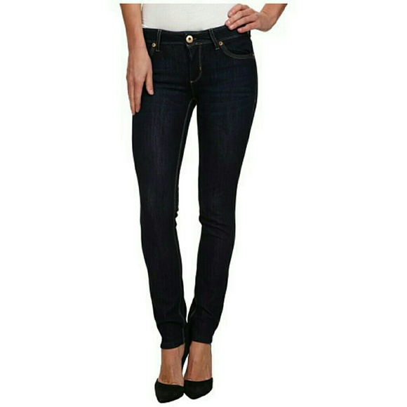 PRICE DROP!! Black Denim-Look Moleton Leggings