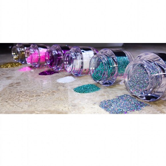 Multi-Color Loose Sparkle Makeup Glitter 6pc Set - Picture 4 of 4