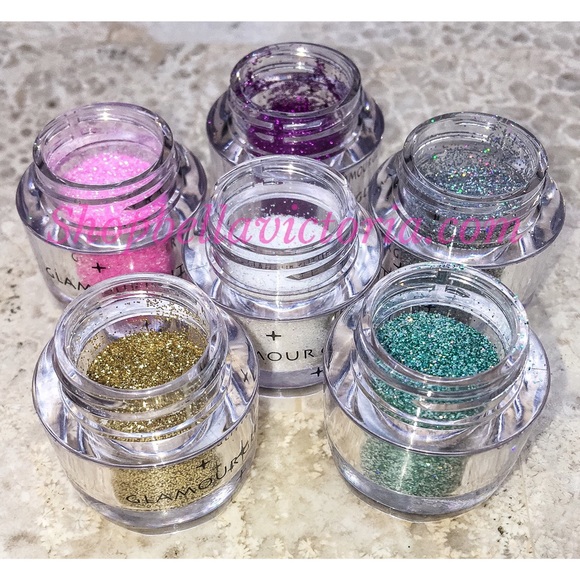 Multi-Color Loose Sparkle Makeup Glitter 6pc Set - Picture 2 of 4