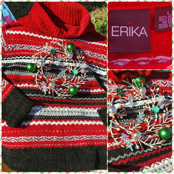 Pretty Ugly Christmas Sweater L LAST CALL!