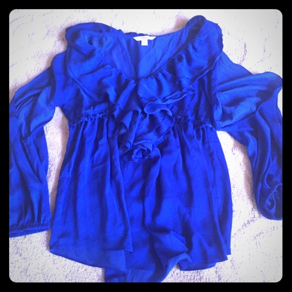 Boston Proper Saphire Blouse