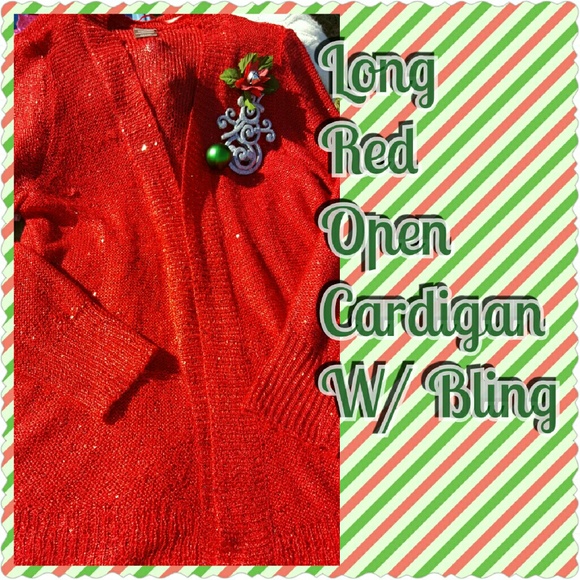 LAST CALL! Ugly Christmas Sweater Open Cardi