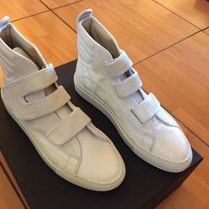 Raf Simons white leather, size 41