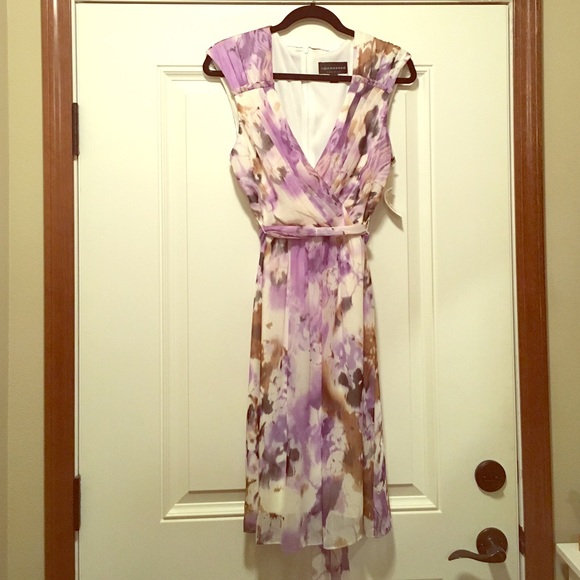 Purple Floral Sundress