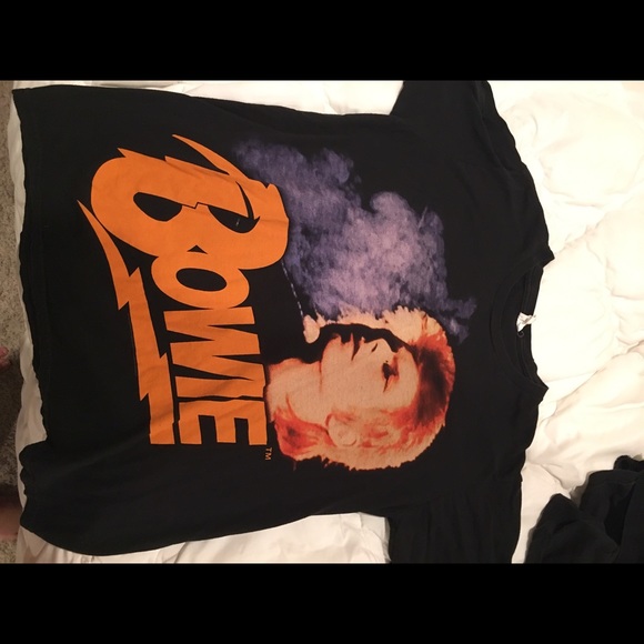 David Bowie tee. not Brandy Melville