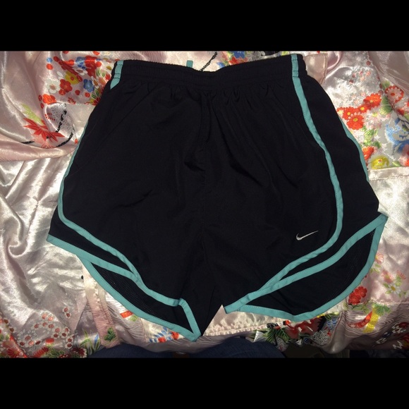 Turquoise Nike shorts 💙