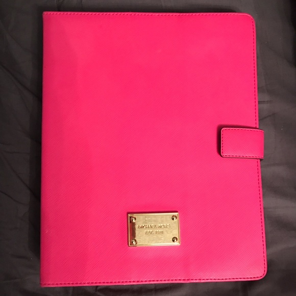 NEW Michael Kors leather iPad case