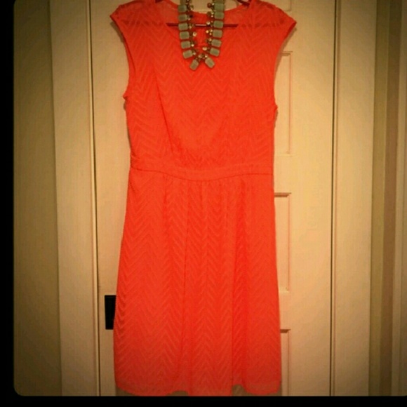 J.Crew orange dress