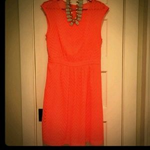 J.Crew orange dress