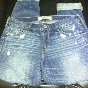 Hollister blue jeans