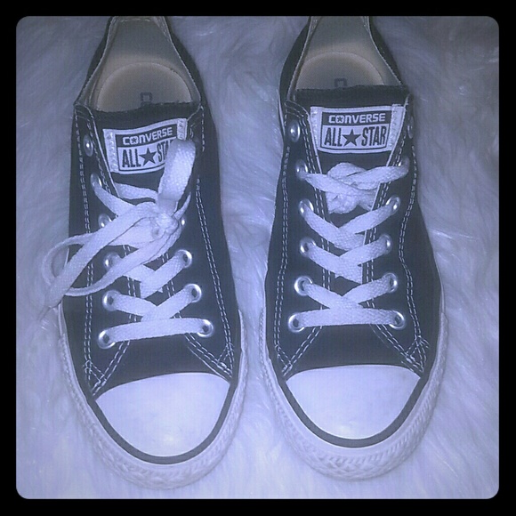 Black converse