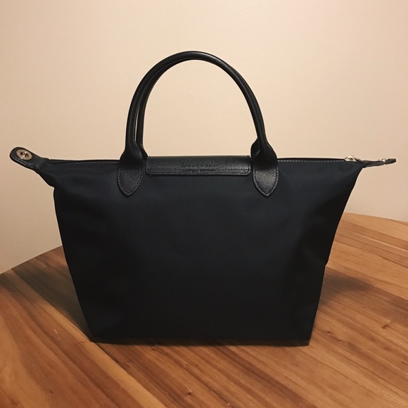 SOLD Longchamp Le Pliage Neo Small Black Tote - Picture 2 of 4