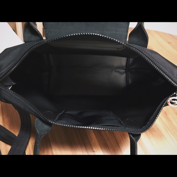 SOLD Longchamp Le Pliage Neo Small Black Tote - Picture 3 of 4