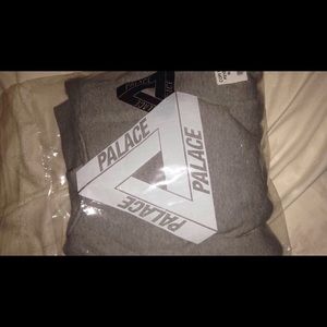 Palace hoodie. Grey.