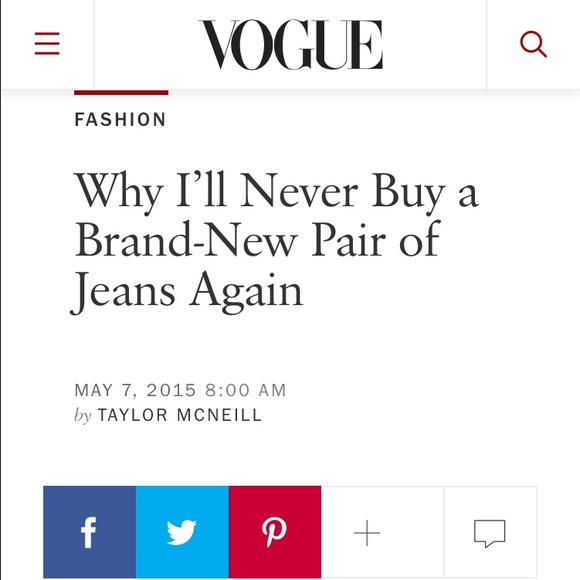 The best jeans only get better with age