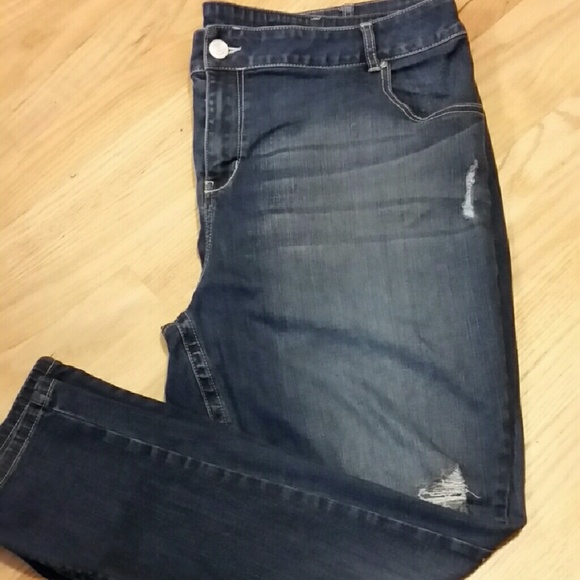 Plus size jeans