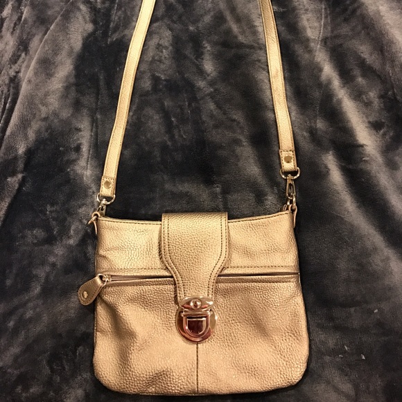 Bronze Cross Body Bag from ALDO.