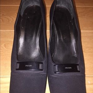 Prada High Heels 7 With Logo