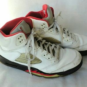 Men's Air Jordan Shoes Size 11 12 Retro V 5 Fire R