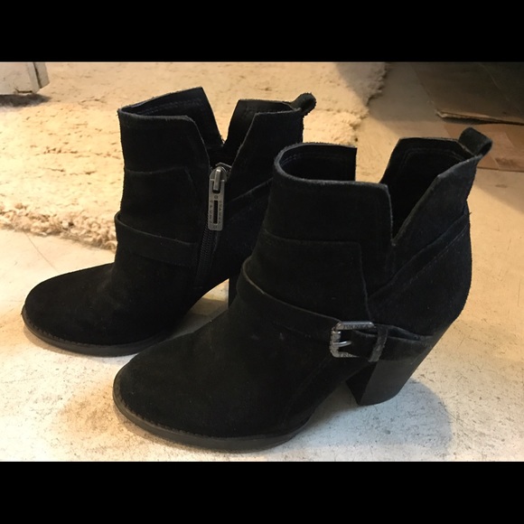 Ivanka Trump Frankly belted round toe booties