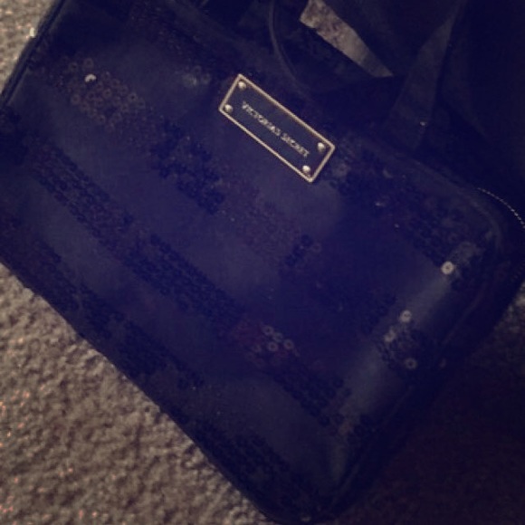 Victoria secret travel dual side make up bag!