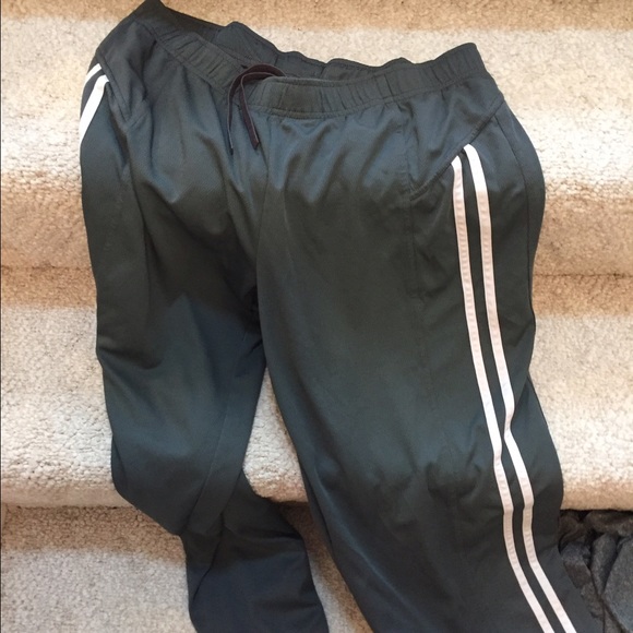 Gray champion track pants