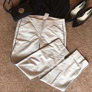 J. Crew Heather pants with black lining