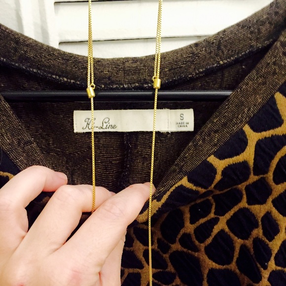 Madewell Hi-line leopard print sweater, S - Picture 2 of 4